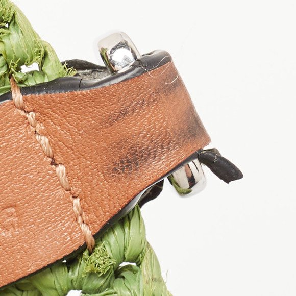 LOEWE Multicolor Raffia Slit Rainbow Anagram Bag - Picture 8 of 8